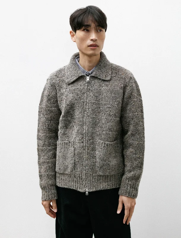 Fashion Expert Erik Donegal Diamond Jacket Grey Melange