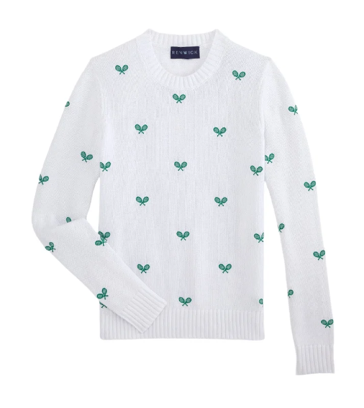 Urban Sense Club Allover Racquets Sweater