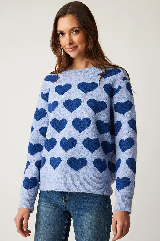 Elegant Wear HEART TO HEART SWEATER