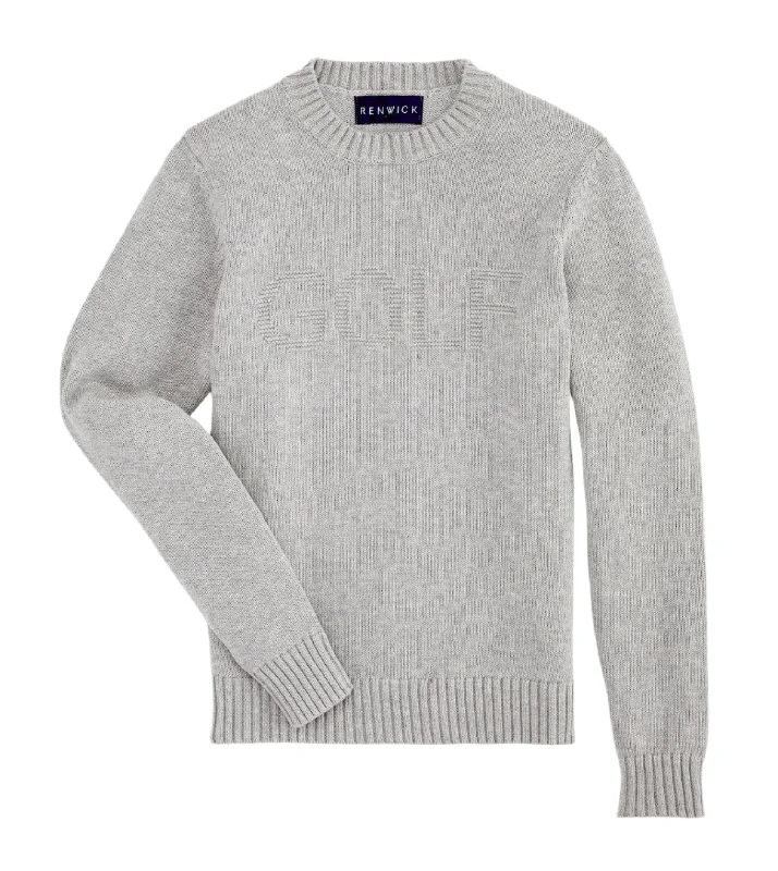 Trendy And Casual Club GOLF Tonal Sweater