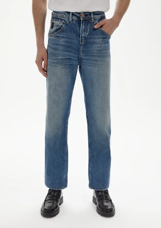 Creative Prints Mariano Saul Mid Rise Relaxed Jean