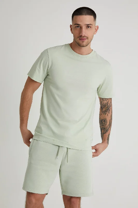 Personalized Design Aston crew neck t-shirt in Artichoke