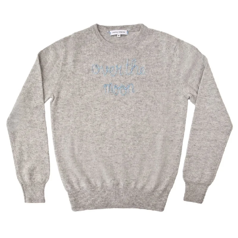 Outdoor Trend Over The Moon x Lingua Franca Cashmere Sweater