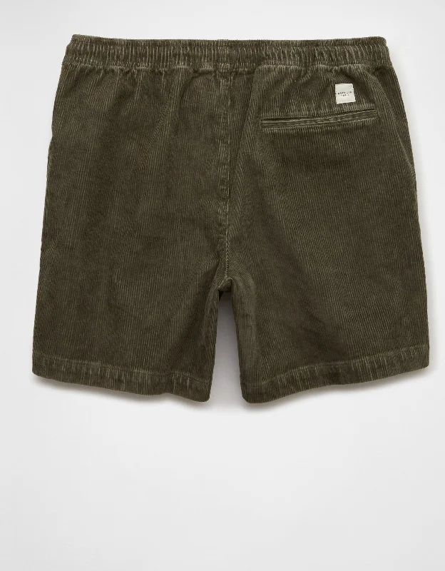 Versatile Comfort AE Flex 7" Corduroy Lived-In Trekker Short