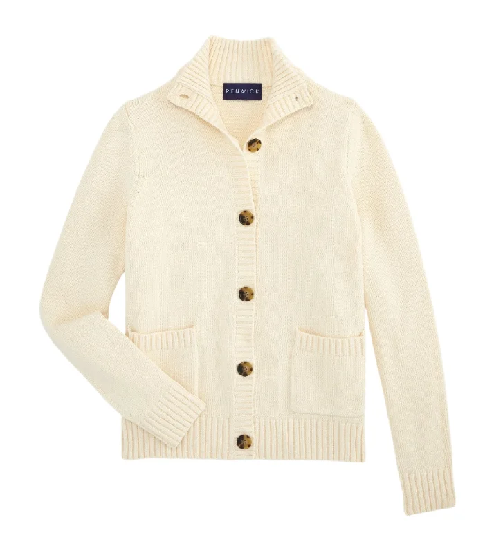 Eye-catching Personality Pocket Cardigan Sweater