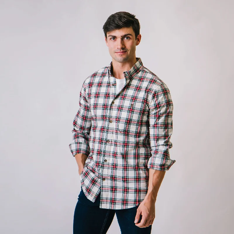 Soft Looks Stretch Poplin Button Down Organic Shirt