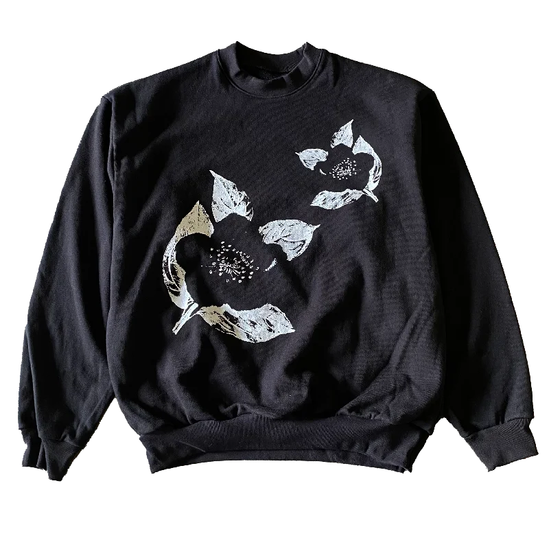 Fashion Selection 2 Flowers Crewneck