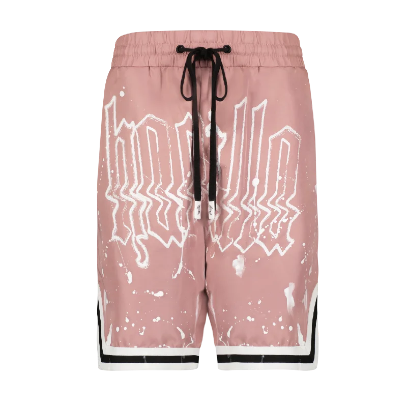Relaxed Fit SMOTHERED IN PAINT BASKETBALL SHORT