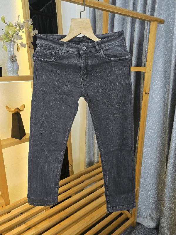 Trendy Wear Mensoo Get The Splash Of Charcoal Grey Jeans