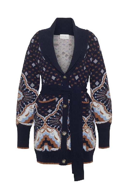 Fashion Concept Laney Cardigan in Jules Navy