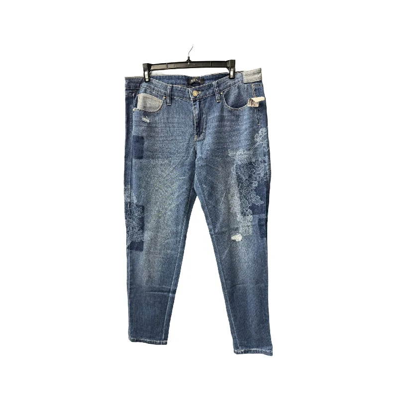 Cozy Layers Jeans Skinny By White House Black Market In Blue Denim, Size: 10