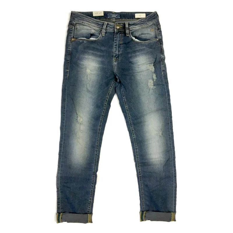 Casual Comfort Wear Blend Jet Slim Fit Jeans 20704392
