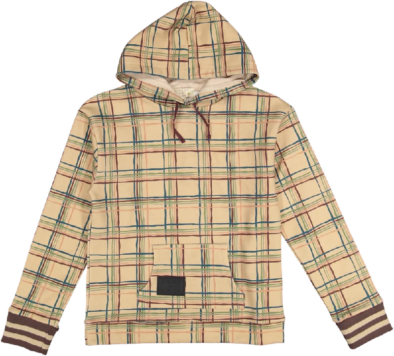 Cozy Fit CHECK PLUSH SWEATSHIRT