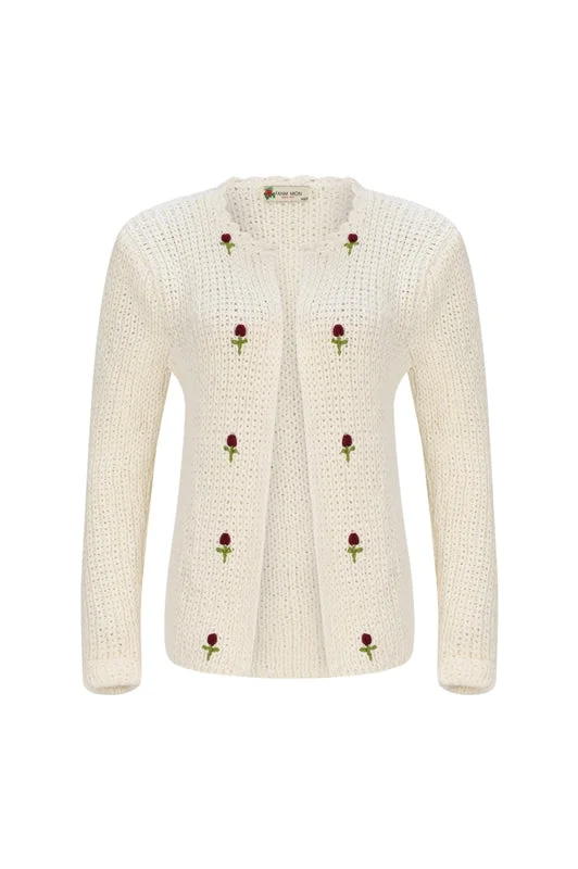 Casual Style Tasha Cotton Cardigan