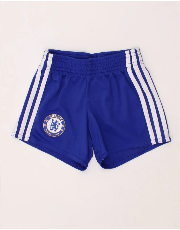 Relaxed Fashion ADIDAS Baby Boys Chelsea FC Graphic Sport Shorts 12-18 Months Black