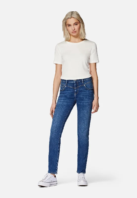 Trends SOPHIE | All Blue Mid-Rise, Slim Skinny