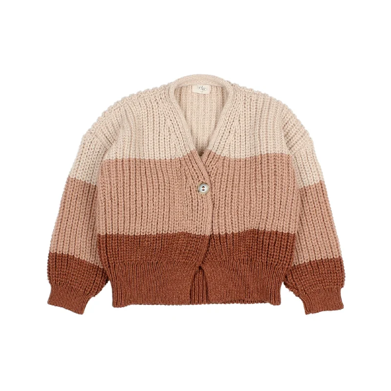 Fresh And Capable 7379-FANCY CARDIGAN-Cocoa