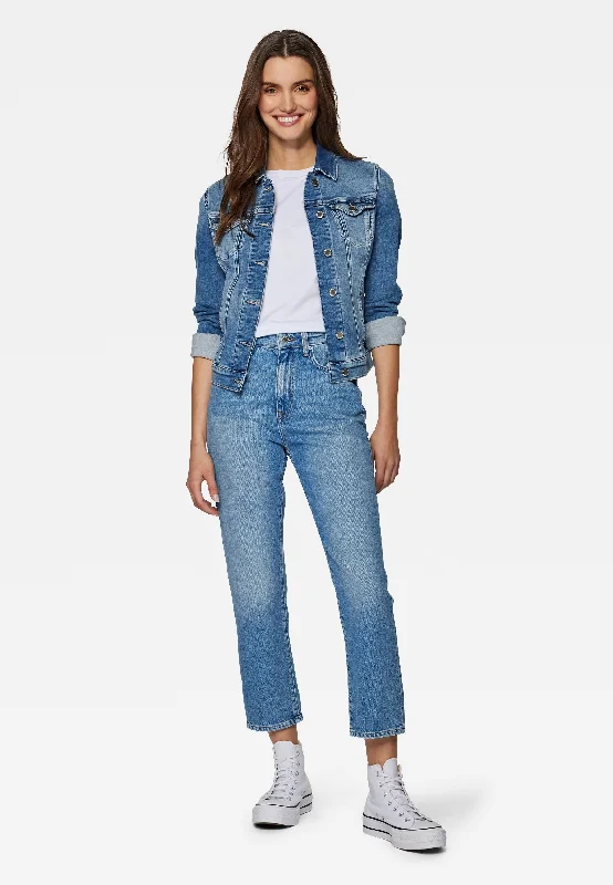 Sweet Breath NEW YORK | All Blue High-Rise, Crop Straight