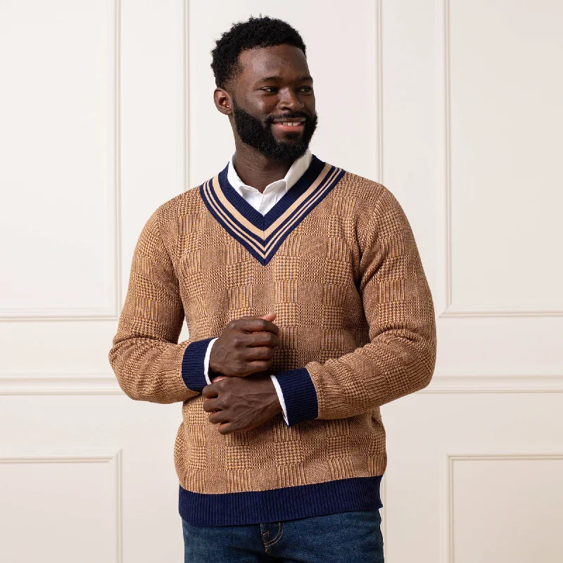 Carefree Style Organic Intarsia Cricket Sweater