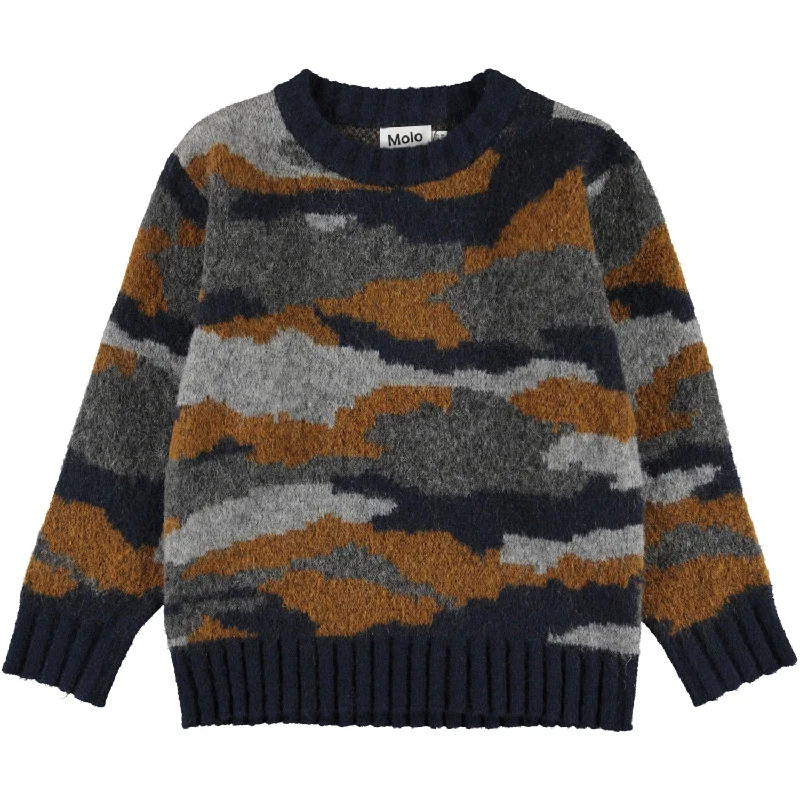 Breathable Style 1W22K206-BELLO-Camo Knit