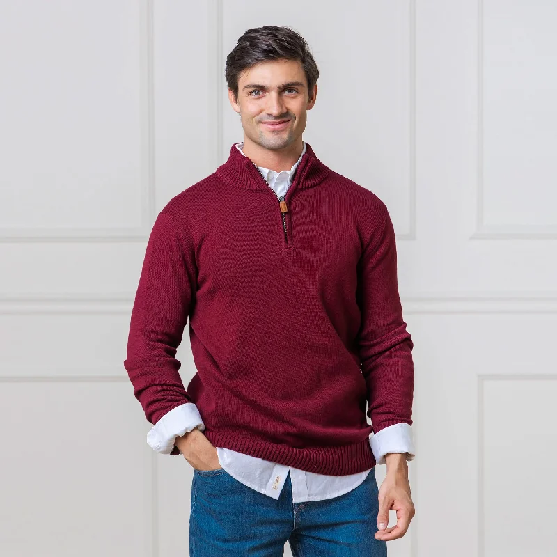 Daily Comfort Half Zip Pullover Sweater
