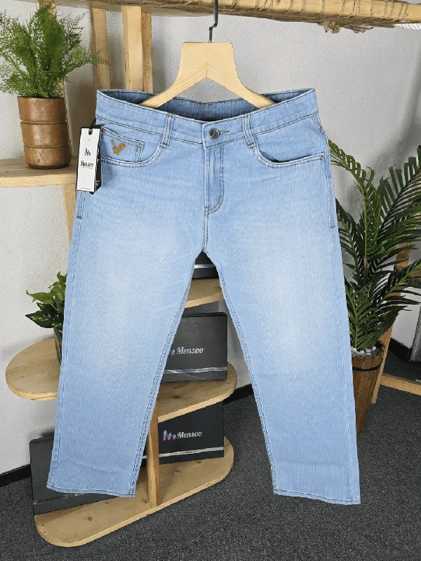Simple Looks Straight Fit Dark Denim Sky