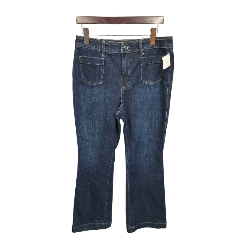 Chic Outfits Jeans Wide Leg By Talbots In Blue Denim, Size: 10
