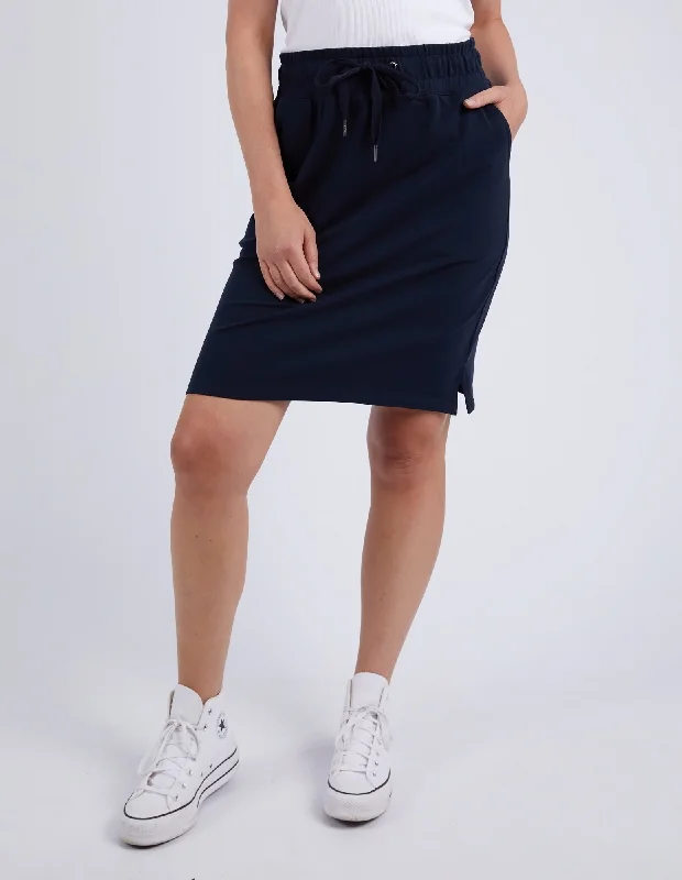 Casual Chic Wear Coby Skirt Navy