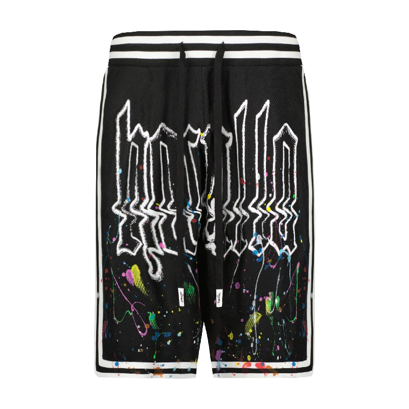 Comfortable Jackets SMOTHERED IN PAINT BASKETBALL SHORT
