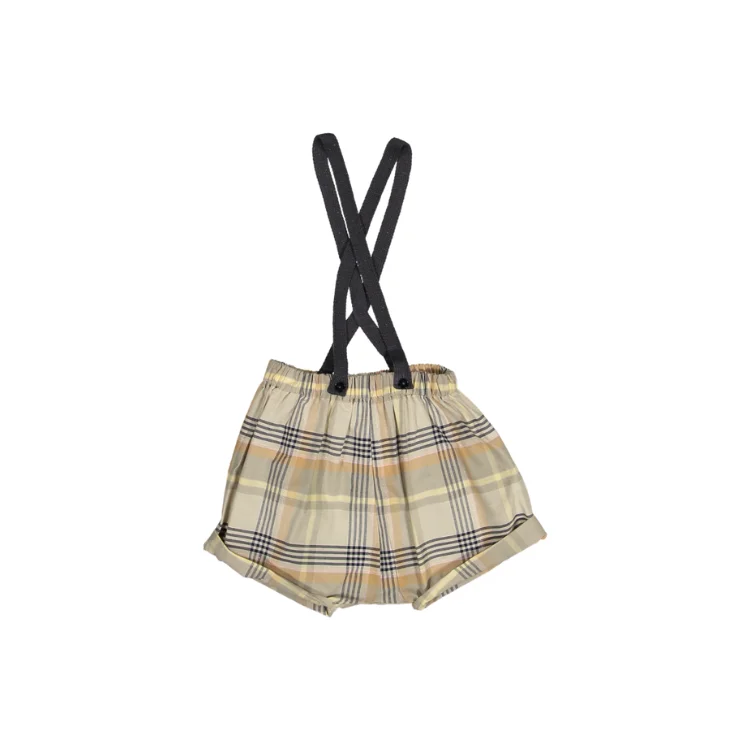 Trendy Wear 6034-BABY BOXER TIGHT-Tartan/Black