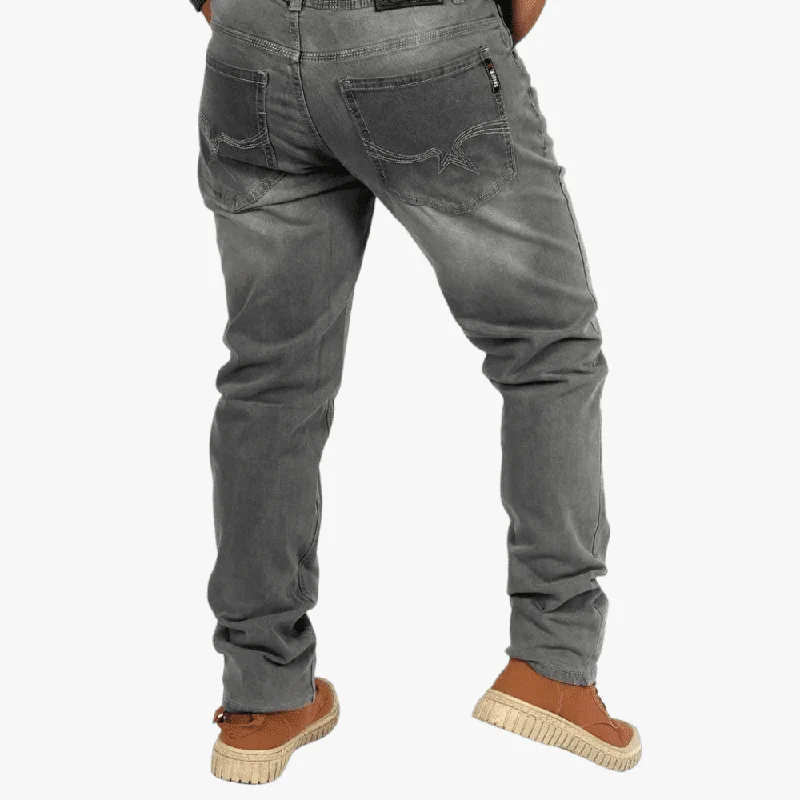 Soviet Mens #9 Bentayga Slim Leg Jeans Light Grey