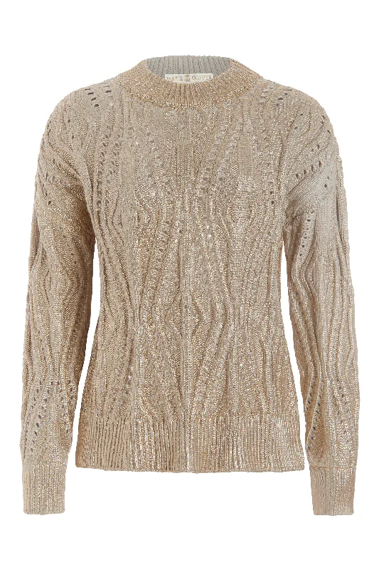 Casual Choice Maxine Sweater in Chrome