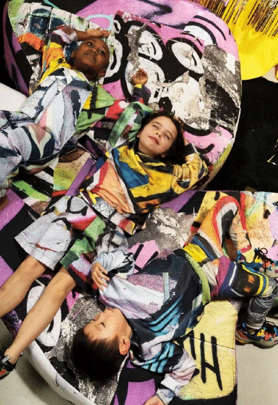 Layered Comfort TP345FLP-Grafitti Print