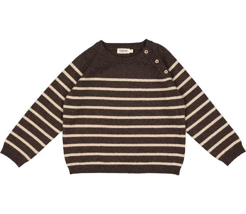Casual Chic Wear 224-542-11-Espresso Stripe
