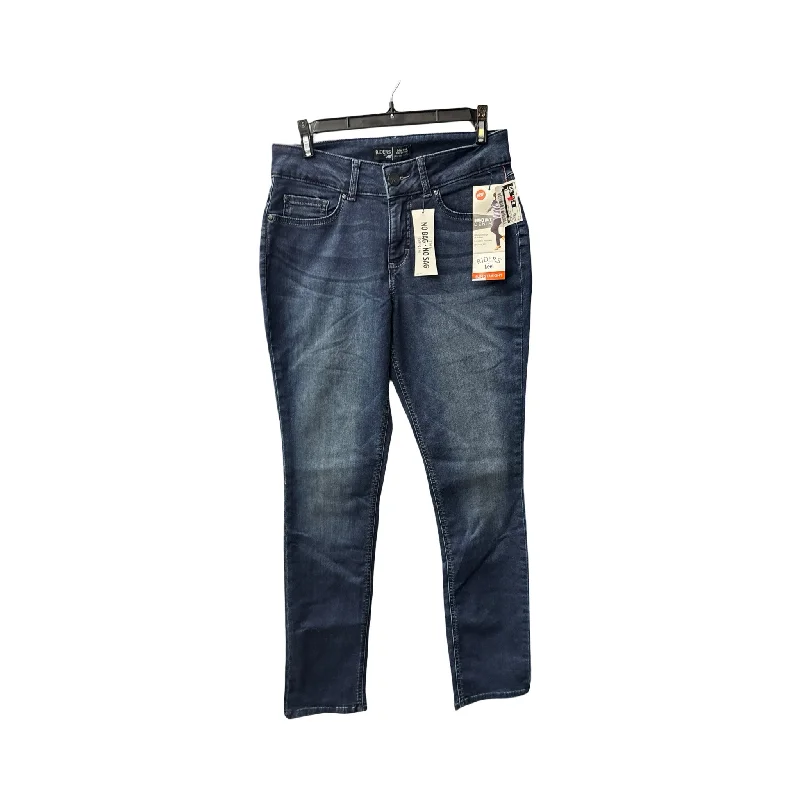 All-Day Wear Jeans Straight By Lee In Blue Denim, Size: 10