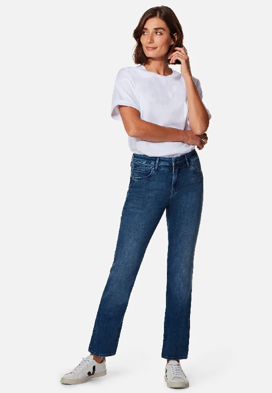 Casual Elegance KENDRA | High-Rise, Straight Leg