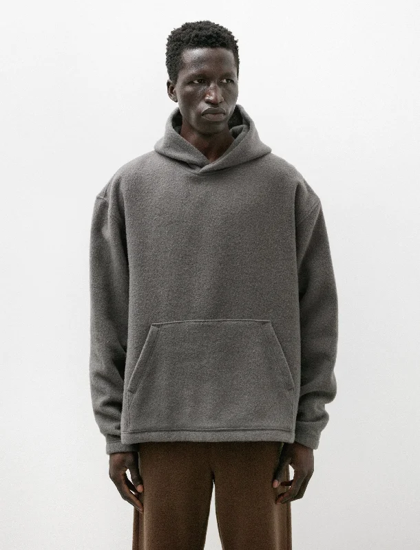 Soft Textures Wool Fleece Hoodie Castelrock