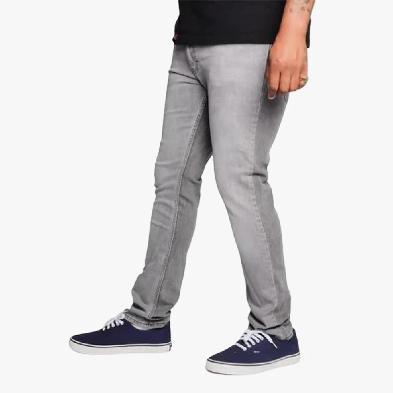 Soviet Mens Mustang 3 #9 Slim Leg Jean Light Grey