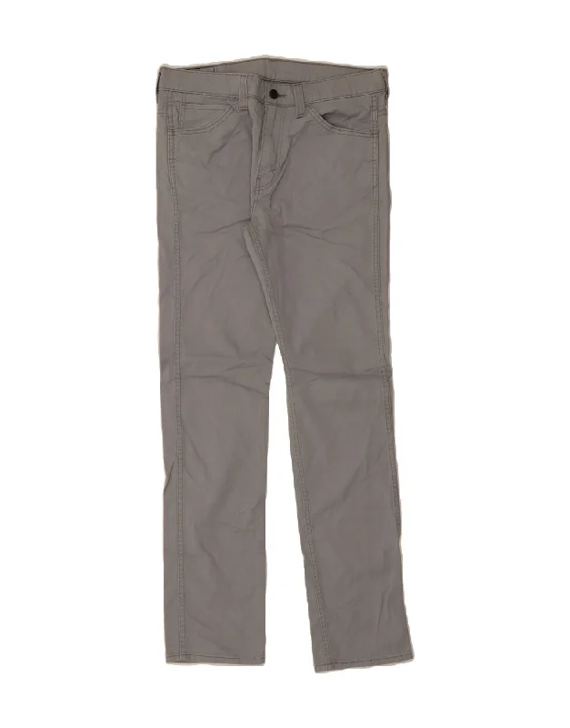 Easygoing Fashion LEVI'S Mens 510 Skinny Jeans W33 L32 Grey Cotton