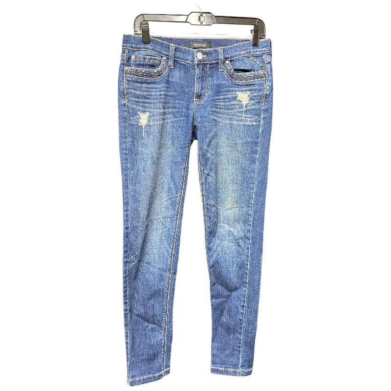 Cozy Sweaters Jeans Boyfriend By White House Black Market In Blue Denim, Size: 0