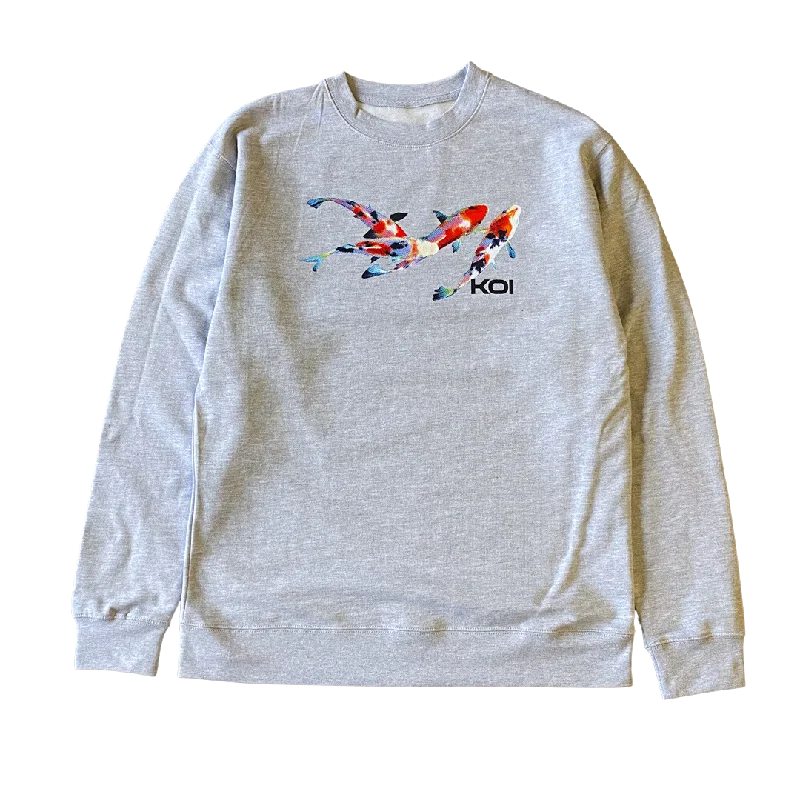 Cozy Layers Koi Fish Crewneck