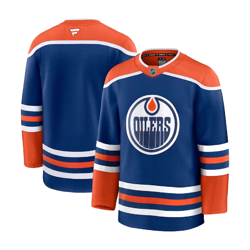 Eye-catching Personality Fanatics Premium Senior Home Jersey - Edmonton Oilers