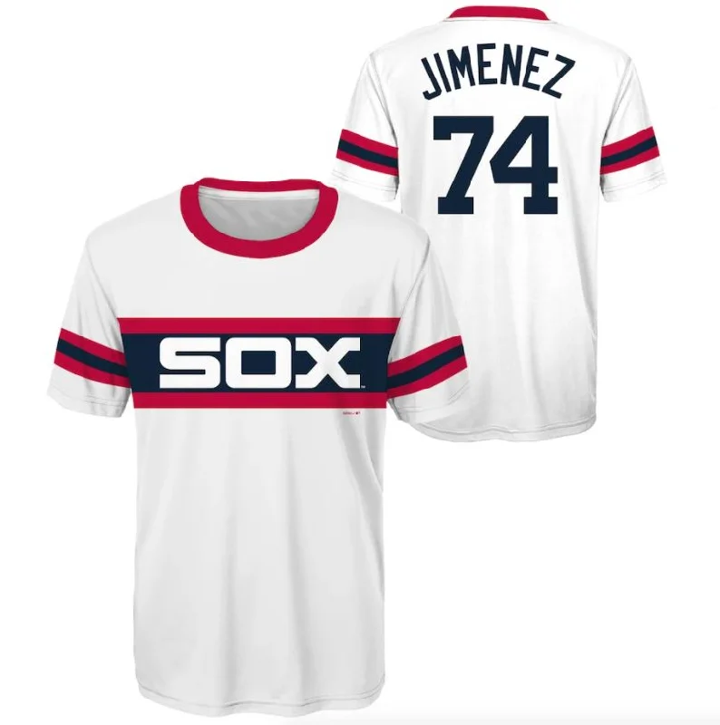 Advanced Customization Chicago White Sox Youth Cooperstown Eloy Jimenez #74  Tee