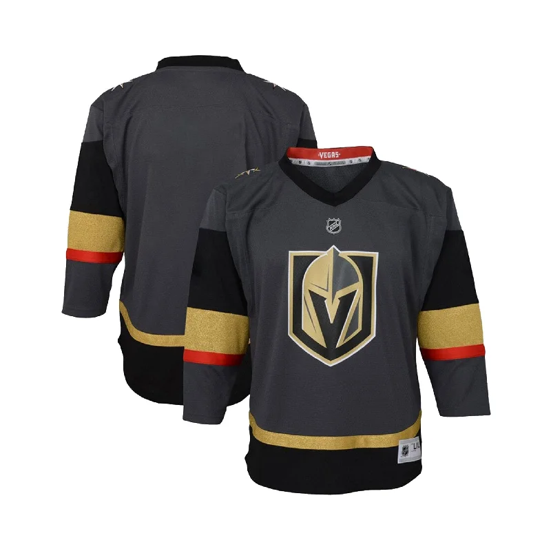 French Style Vegas Golden Knights Home Outer Stuff Replica Youth Jersey