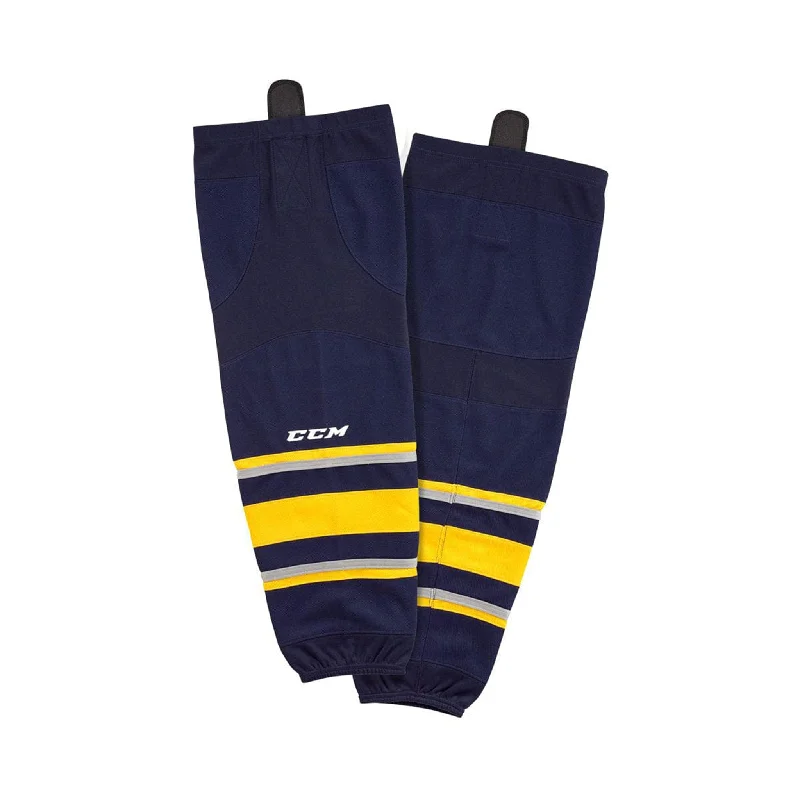 Elegant And Charming Buffalo Sabres Home CCM Quicklite 8000 Hockey Socks