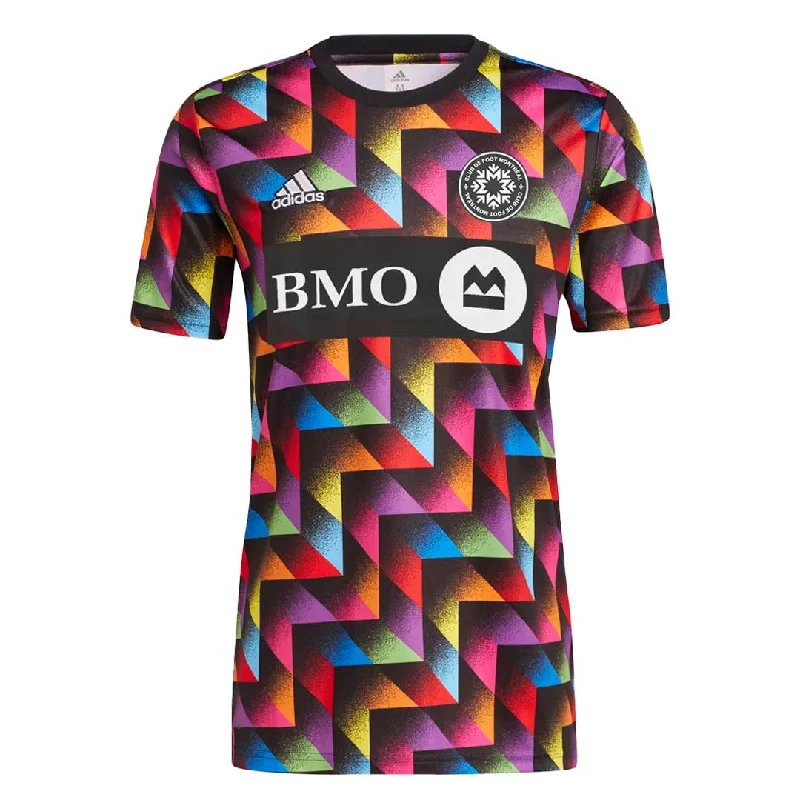 Fashionable And Versatile adidas - Men's CF Montreal Pride Pre-Match Jersey (HN4109) Fashionable And Versatile adidas - Men's CF Montreal Pride Pre-Match Jersey (HN4109)