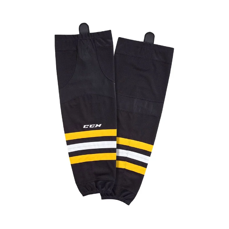 Bright Colors Boston Bruins Home CCM Quicklite 8000 Hockey Socks