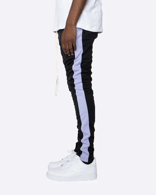 Ethnic Style EPTM TRACK PANTS-BLACK/LAVENDER