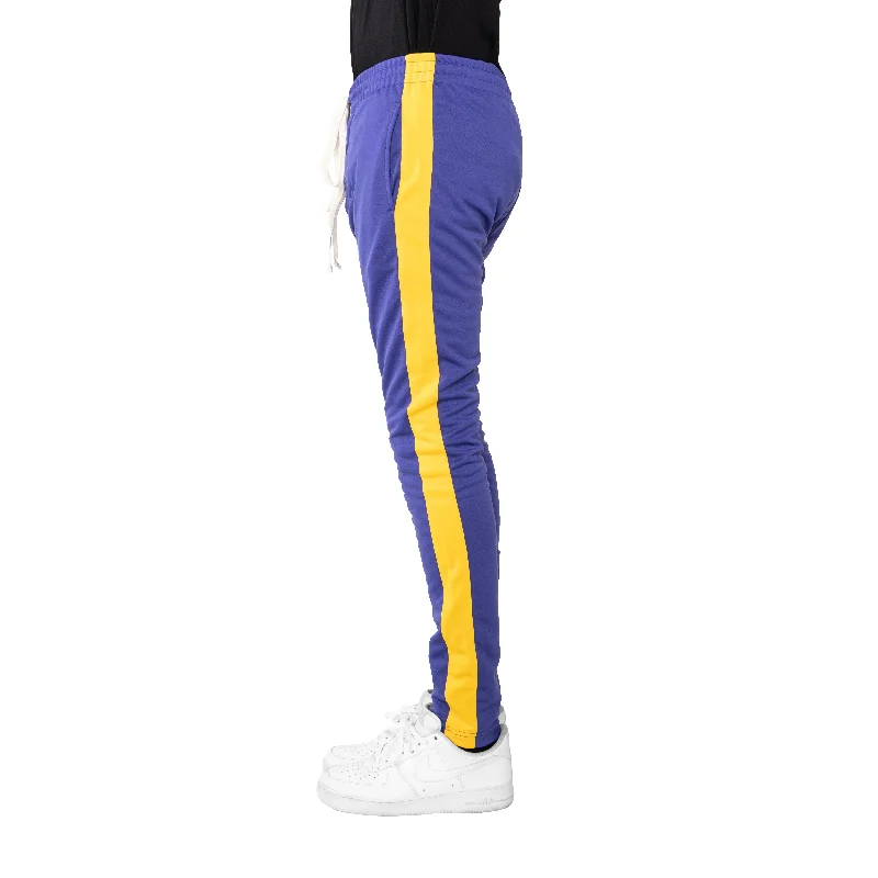 Body Design EPTM PURPLE/YELLOW-TRACK PANTS