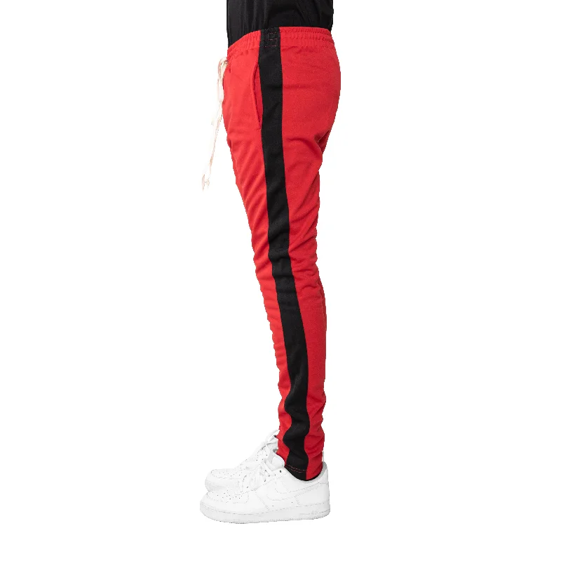 High-end Design EPTM TRACK PANTS-RED/BLACK
